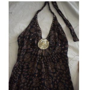 Bebe Halter Top/Blouse